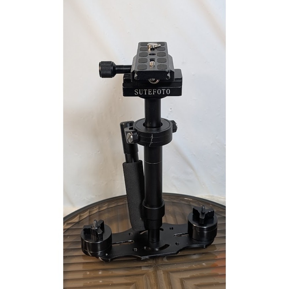 Sutefoto Camera Stabilizer Handheld Black Excellent DSLR Video Steadicam Rig